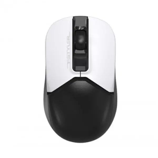 A4TECH FG12 FStyler Wireless Optical Mouse – Color: White – View 1
