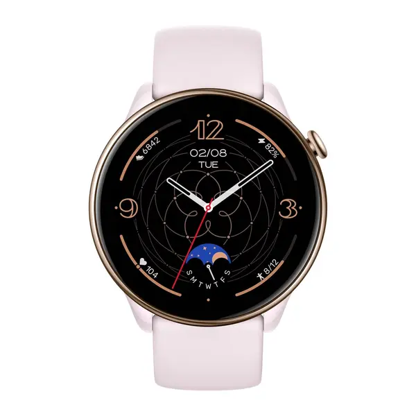 Amazfit GTR Mini AMOLED Smartwatch – Color: Pink – View 2
