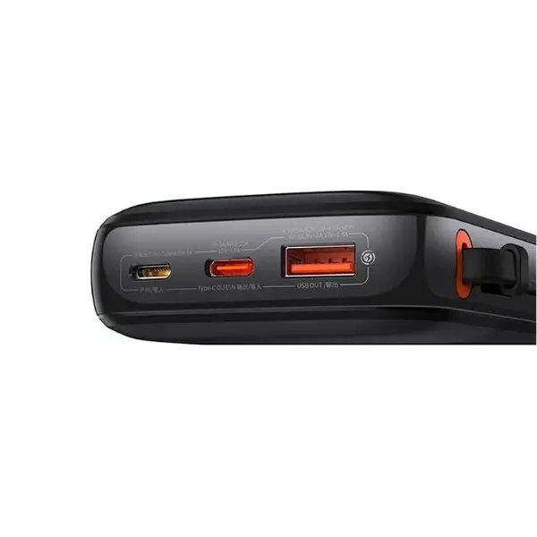 Baseus Qpow Pro 10000mah 22.5W Digital Display Fast Charge Type-C Power Bank – View 3
