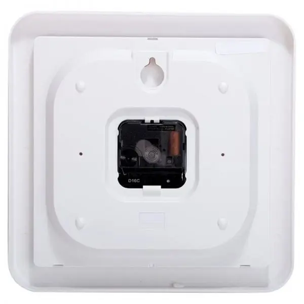 Casio IQ-02S-7DF Analog Clock Type Resin Wall Clock White Color – View 3