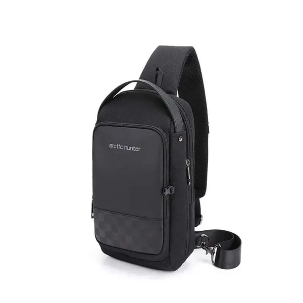 Arctic Hunter XB00105 Waterproof Cross Body Bag – Color: Black – View 1