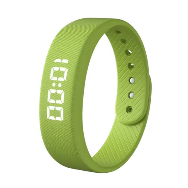 SKMEI Smart Bracelet 3D Smart Band Sports Pedometer – Color: Green – View 1