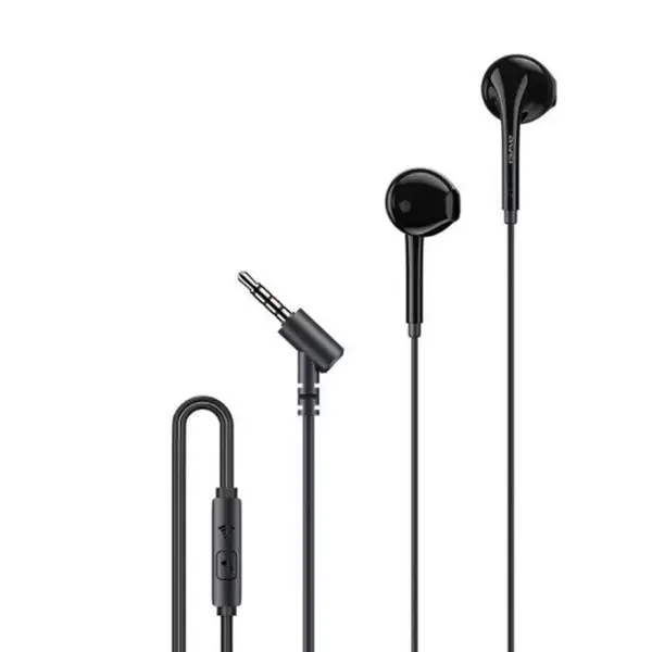 Awei PC-7 3.5mm In-Ear Wired Earphone – Color: Black – View 1