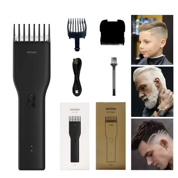 Xiaomi ENCHEN TYPE-C USB Charging Hair Trimmer – View 4