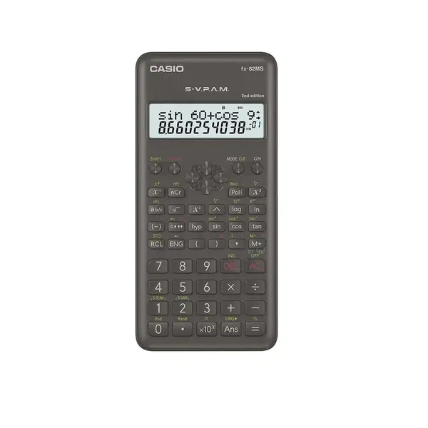 Casio FX-82MS Non Programmable Scientific Calculator – View 1