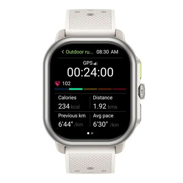 Zeblaze Beyond 3 Pro Bluetooth Calling Smartwatch – Color: White – View 2