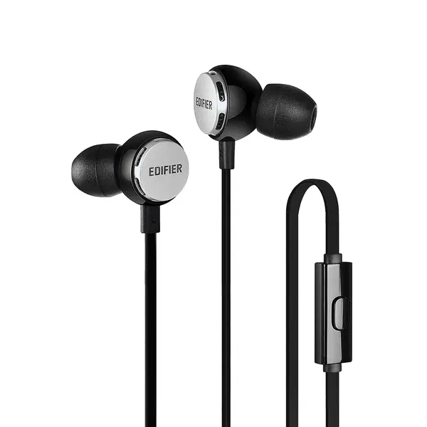 Edifier P293 In-ear 3.5mm Wired Earphones – Color: Black – View 1