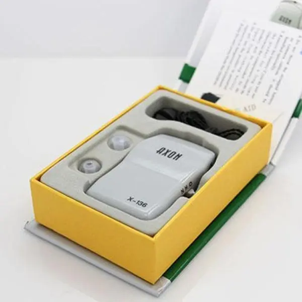 Axon X-136 Hearing Aid Machine Pocket Wired Box system – View 4