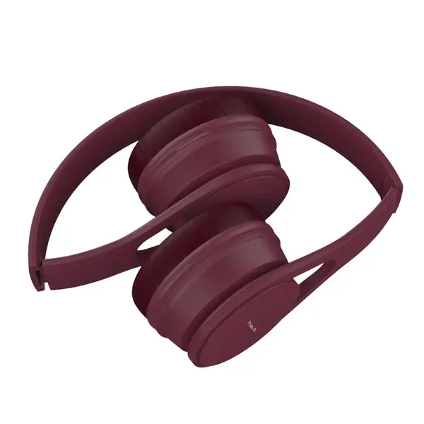 Havit H2262D 3.5mm Stereo Wired Headphone – Color: Red – View 2