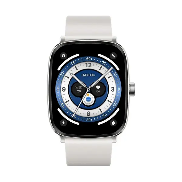 Haylou RS5 Bluetooth Calling Smartwatch – Color: Silver – View 2