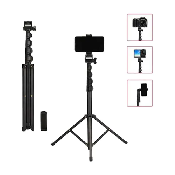 Jmary KP-2206 Multifunctional Camera Phone Selfie Stick And Tripod – View 2