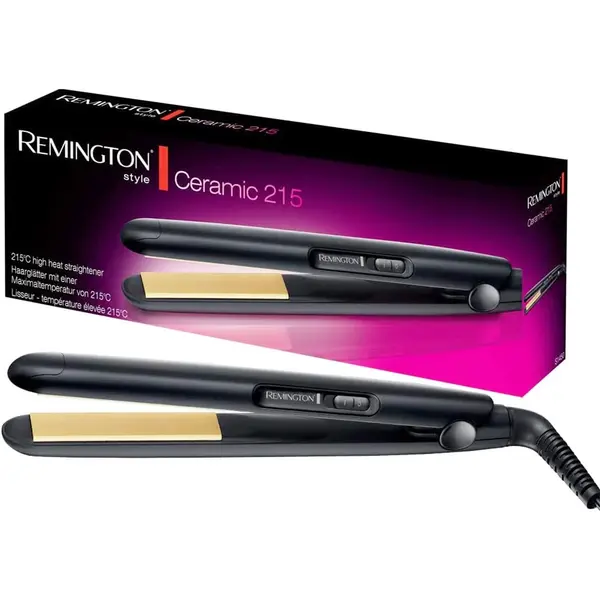 Remington S1400 Ceramic Hair Straightener Black Color – View 3