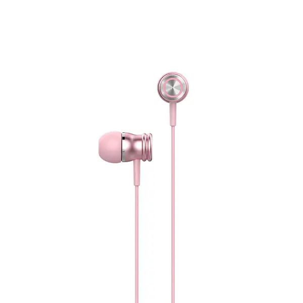Havit HV-E303P In-Ear 3.5mm Wired Earphone – Color: Pink – View 2