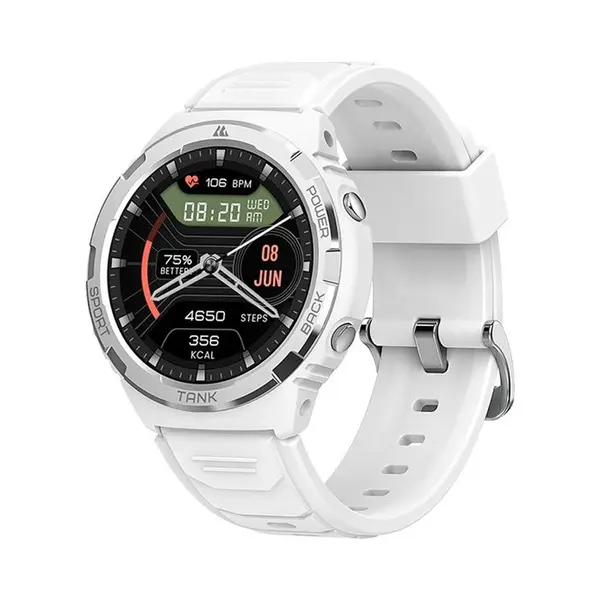 KOSPET TANK S1 AMOLED Smartwatch – Color: White – View 1