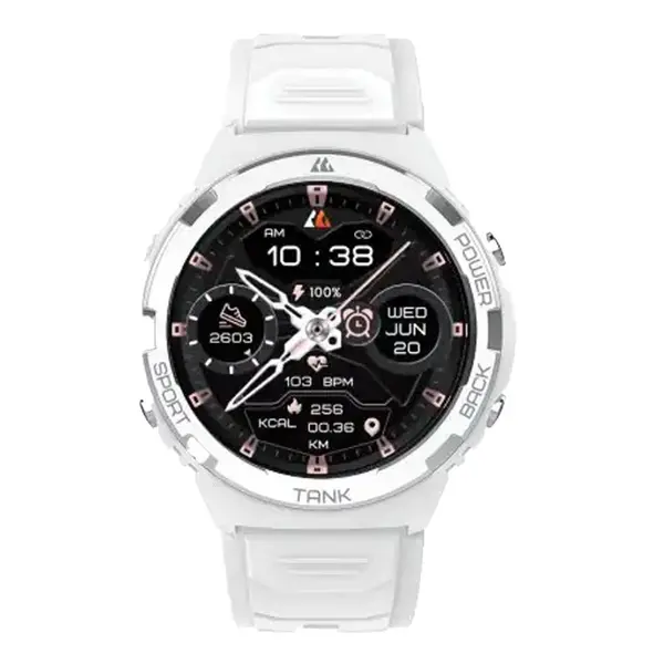 KOSPET TANK S1 AMOLED Smartwatch – Color: White – View 2
