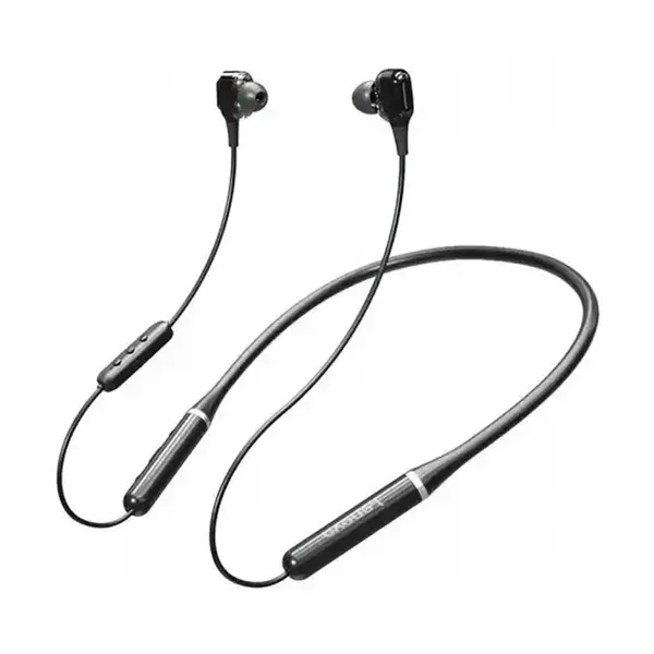 Lenovo XE66 Pro Dual Dynamic Neckband Bluetooth Headphone Black – View 2
