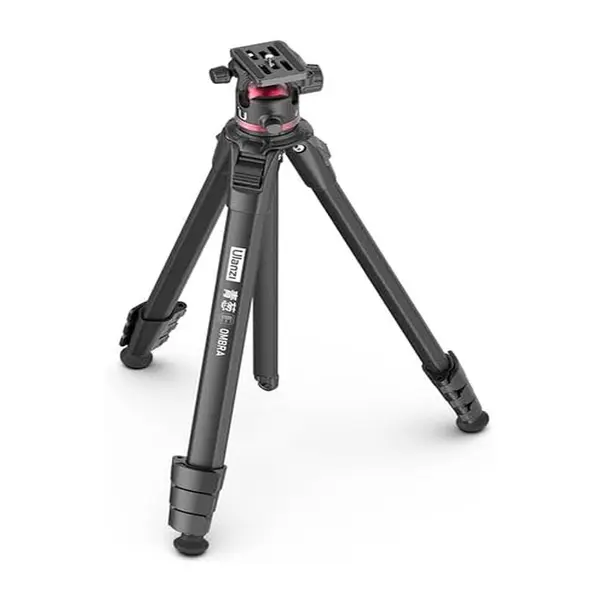 Ulanzi MT-55 Ombra Travel 360 Degree Rotatable Ball Head 8kg Load Capacity Tripod – Color: Black – View 3