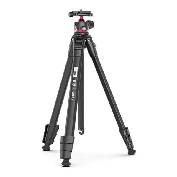 Ulanzi MT-55 Ombra Travel 360 Degree Rotatable Ball Head 8kg Load Capacity Tripod – Color: Black – View 4
