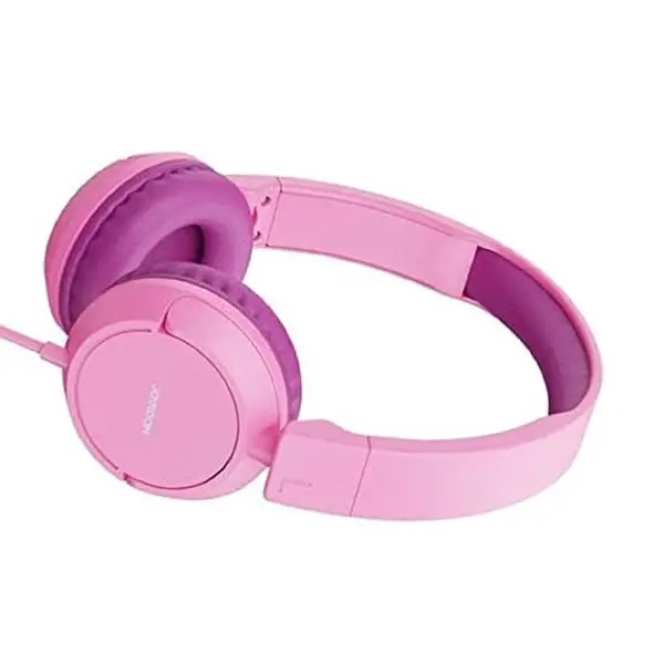 Joyroom JR-HC1 Kids Wired Headphone With Microphone – Color: Pink – View 2
