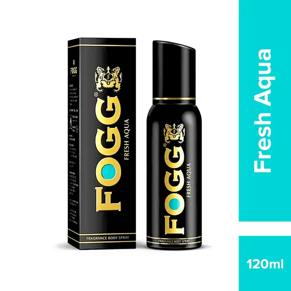 Fogg Black Men Body Spray Aqua For Men 120ml Perfume – View 2