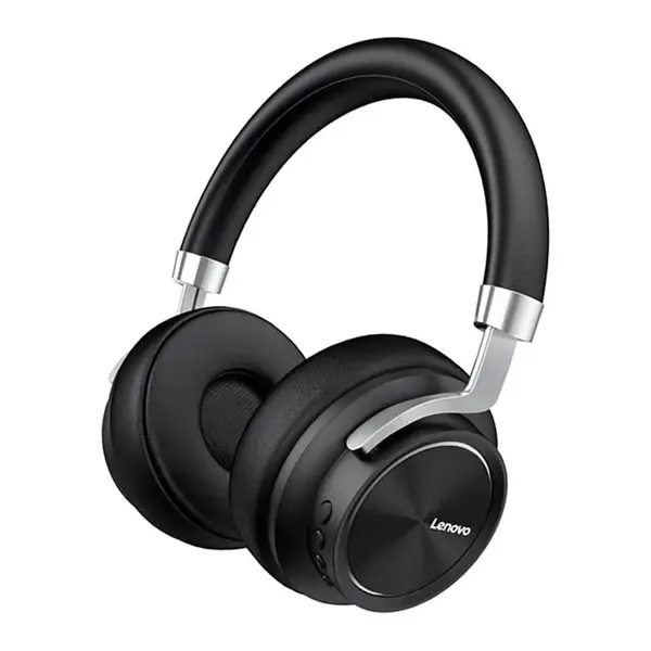 Lenovo HD800 Bluetooth 5.0 Wireless Over-Ear Headphone – Color: Black – View 1