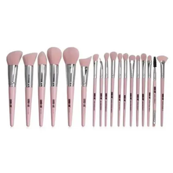 MAANGE 44010 18 Pcs Makeup Brushes Set Pink Color – View 1