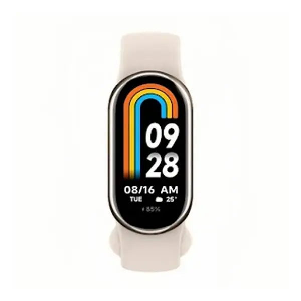 Xiaomi Mi Band 8 Active Global Version Smart Bracelet – Color: White – View 2