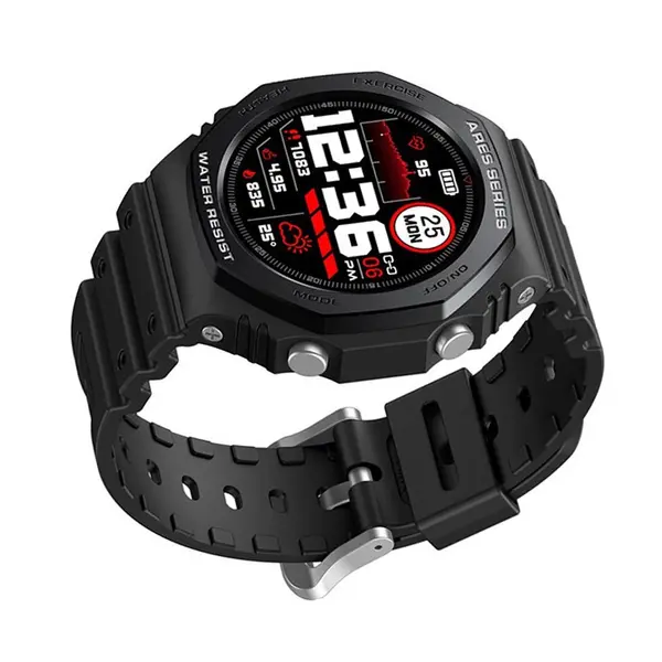 Zeblaze Ares 2 Rugged Smartwatch – Color: Black – View 2