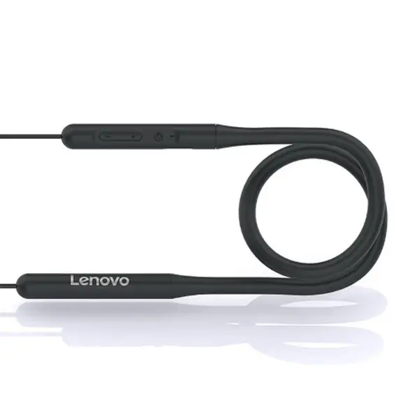Lenovo H203 Bluetooth Sports Neckband Earphone – Color: Black – View 3