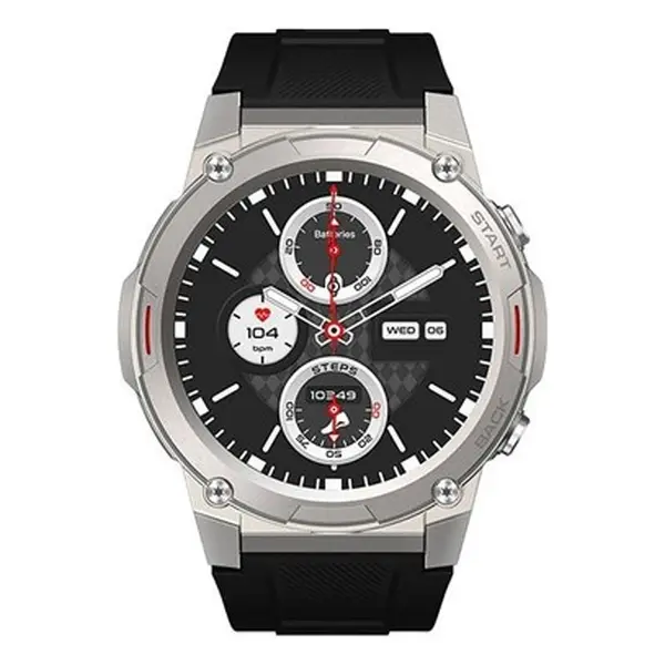 Zeblaze VIBE 7 Pro AMOLED Smartwatch – Color: Silver – View 2