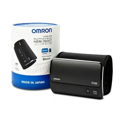 OMRON HEM-7600T Evolv Smart Elite+ Automatic Blood Pressure Monitor with Bluetooth Connectivity – View 4