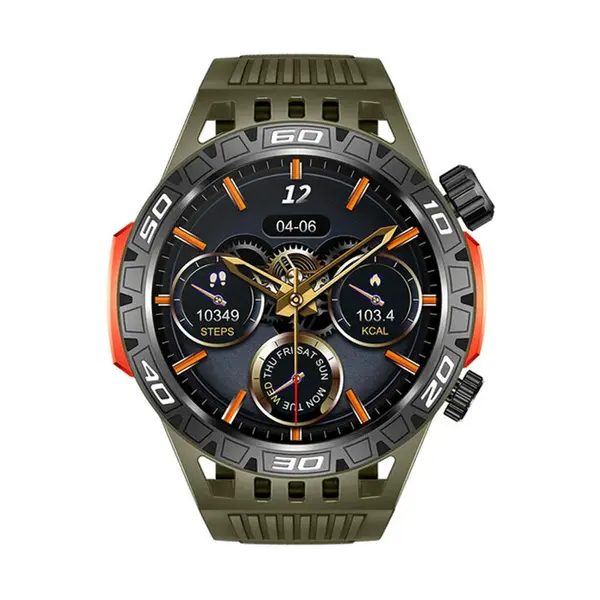 COLMI V71 Bluetooth Calling Smart Watch – Color: Green – View 2