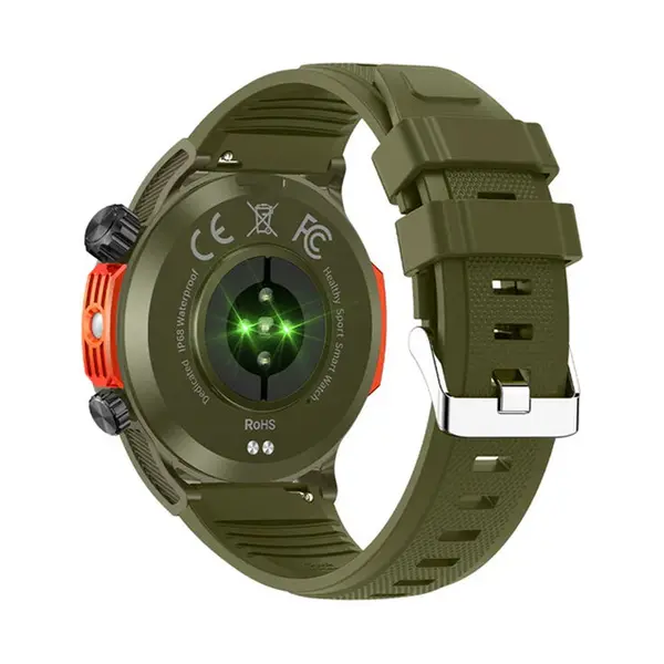 COLMI V71 Bluetooth Calling Smart Watch – Color: Green – View 3