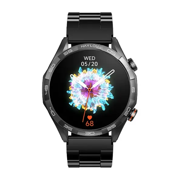 Haylou Solar 5 Bluetooth Calling Smartwatch – Color: Black – View 2