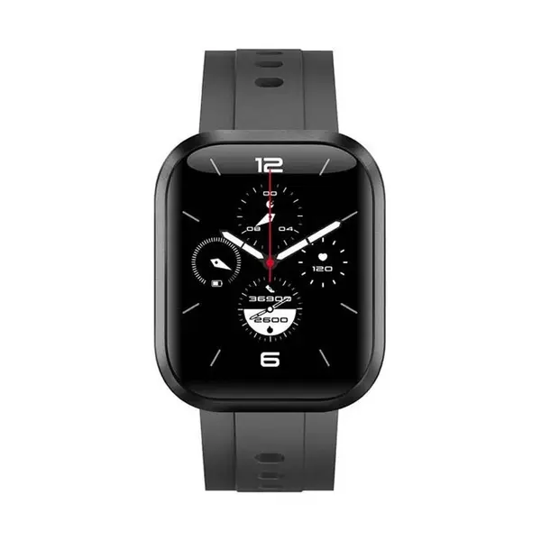 1More Omthing E-Joy 5 ATM Water resistance Smartwatch – Color: Black – View 2