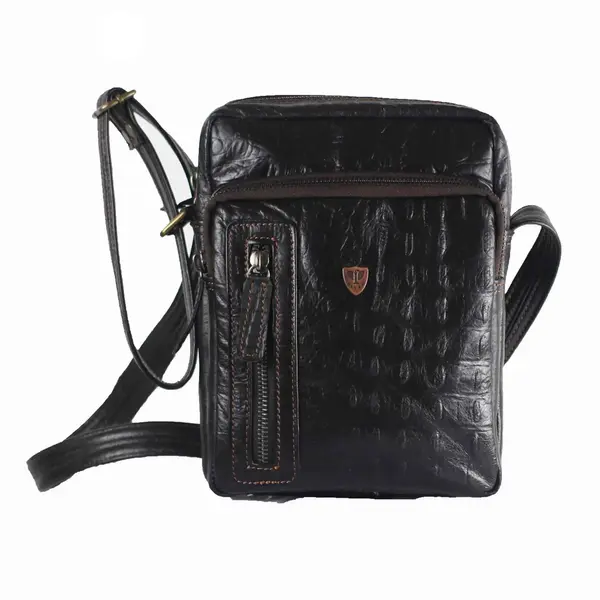 RAVEN RNM-08 Brass Metal Nano Messenger Bag – View 1