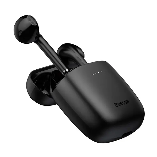 Baseus Encok W04 True Wireless Stereo Earbuds – Color: Black – View 3
