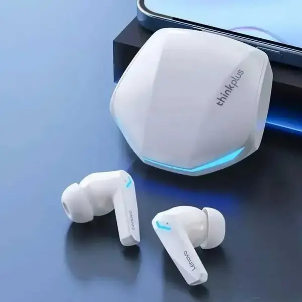 Lenovo GM2 Pro Bluetooth 5.3 True Wireless Earbuds – Color: White – View 3