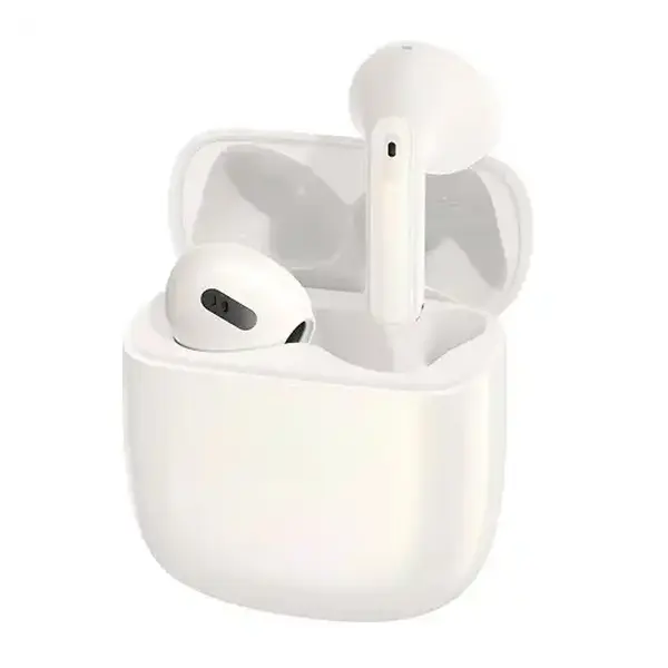 Baseus Storm 3 wireless bluetooth 5.2 TWS Earbuds With ANC – Color: White – View 1