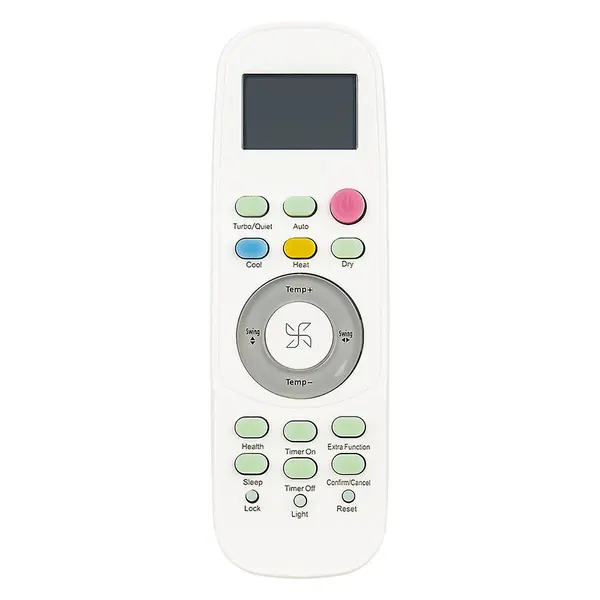 Haier Air Conditioner Display Light Remote Control – View 1