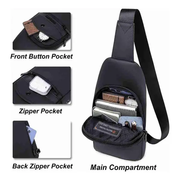 Arctic Hunter XB13001 Waterproof Cross Body Bag – View 4