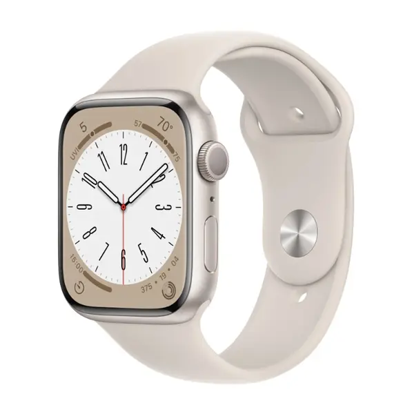 Apple Watch Series 8 GPS 41mm Retina LTPO OLED Smartwatch – Color: Gold – View 1