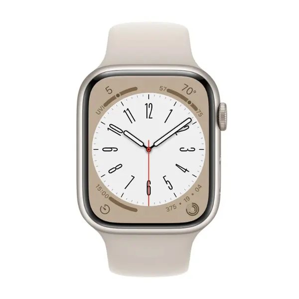 Apple Watch Series 8 GPS 41mm Retina LTPO OLED Smartwatch – Color: Gold – View 2
