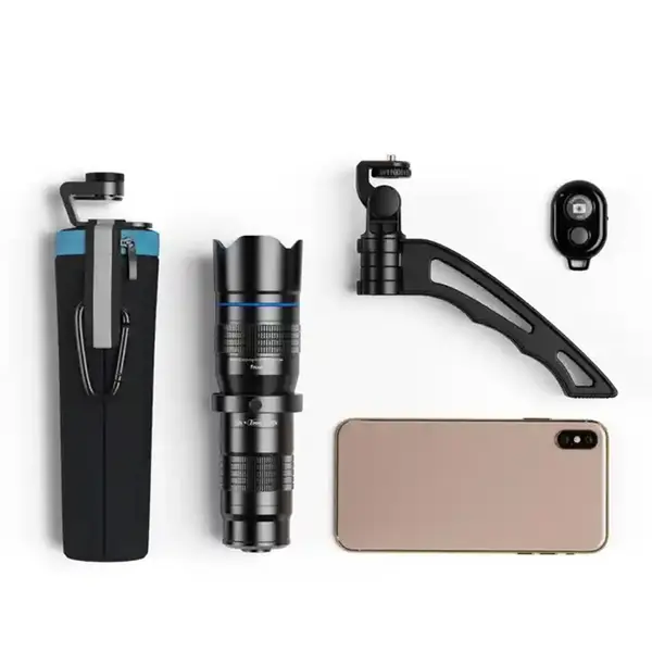 Apexel 36X Telephoto Tripod Telescopic Mobile Phone Lens – View 3