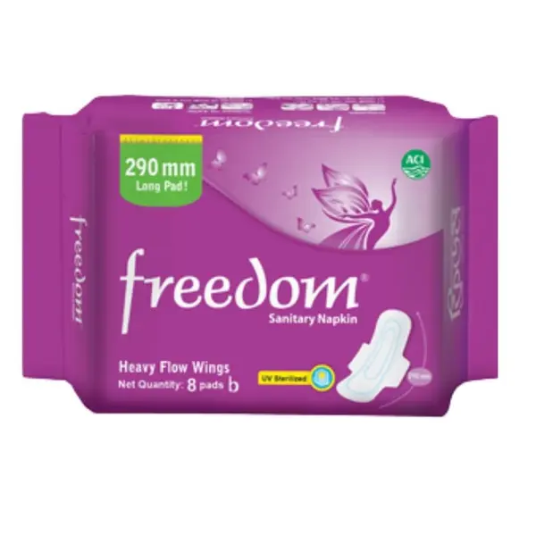 Freedom Heavy Flow Wings Sanitary Pads – Pack Of: 8 pcs – View 1