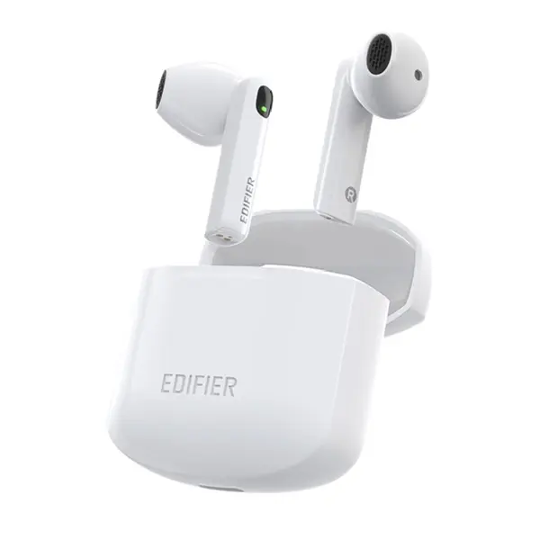 Edifier W200T Mini TWS Wireless Bluetooth Earbuds – Color: White – View 2