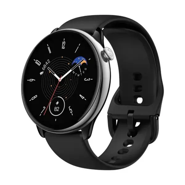 Amazfit GTR Mini AMOLED Smartwatch – Color: Black – View 1