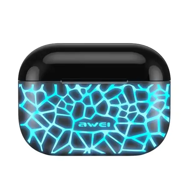 Awei T29 Pro RGB Gaming Control Bluetooth Touch Earbuds – Color: Blue – View 2