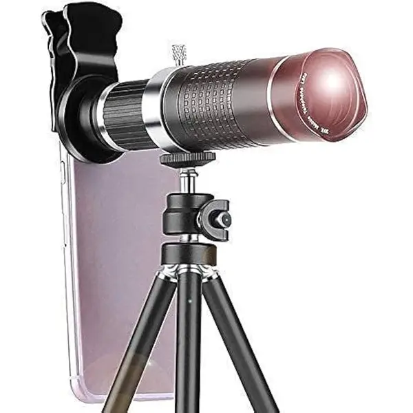 Viraan 26X 4K HD Universal Zoom Telescope Mobile Lens with Tripod Compatible – View 2