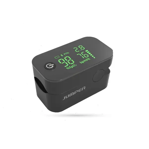 Jumper JPD-500G Portable Fingertip Pulse Oximeter – Color: Black – View 2